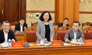 Tiểu ban Tổ chức phục vụ Đại hội XIV của Đảng họp phiên thứ nhất