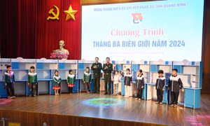 Đoàn thanh niên Bộ CHQS tỉnh Quảng Ninh: Tổ chức chương trình “Tháng Ba biên giới” năm 2024