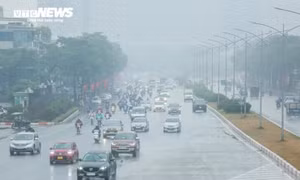 Đêm nay, mưa phùn xuất hiện trở lại ở miền Bắc