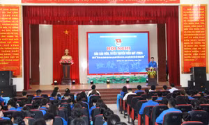 Thị xã Quảng Yên: Sinh hoạt chuyên đề “Vai trò của thanh niên tham gia phát triển văn hóa, con người giàu bản sắc Quảng Ninh”