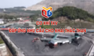 Cơ khí TKV đáp ứng nhu cầu cho khai thác than