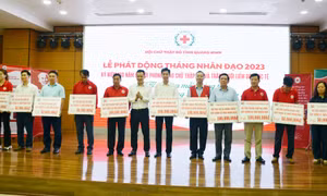 Lễ phát động Tháng Nhân đạo 2023