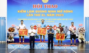 Trường Cao đẳng Nông lâm Đông Bắc giành giải Nhất toàn đoàn Hội thao ngành Kiểm lâm 2023