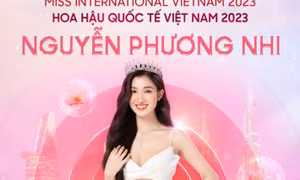 Á hậu Phương Nhi đại diện Việt Nam dự thi Hoa hậu Quốc tế 2023