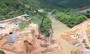 Tăng tốc thi công đường tỉnh 342 nối Hạ Long - Ba Chẽ