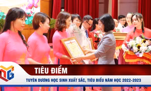 Tuyên dương học sinh xuất sắc, tiêu biểu năm học 2022-2023