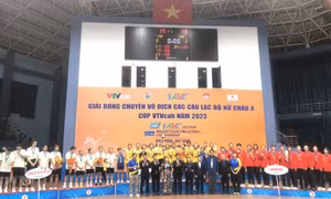 Đội tuyển nữ Việt Nam vô địch Giải bóng chuyền các câu lạc bộ châu Á Cup VTVCab