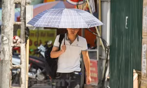 Đông Bắc Bộ ngày có mưa rào và dông vài nơi, chiều tối và đêm có mưa rào và dông rải rác