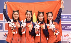 Bảng tổng sắp huy chương SEA Games ngày 14/5: Việt Nam cán mốc 100 HCV