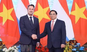 Thủ tướng Phạm Minh Chính hội đàm với Thủ tướng Luxembourg