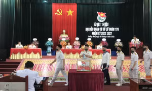Đại hội Đại biểu Đoàn cơ sở Lữ đoàn 170 nhiệm kỳ 2022-2027
