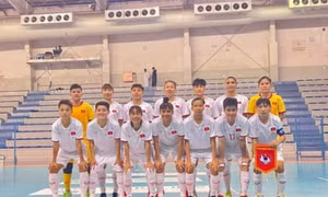 Tuyển nữ futsal Việt Nam thắng 