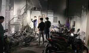 Nghi can phóng hoả khu nhà trọ ở Hà Nội đã có chồng và con