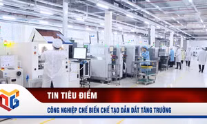 Công nghiệp chế biến chế tạo dẫn dắt tăng trưởng