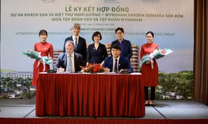 CEO Group chính thức ký kết hợp đồng với Wyndham Hotel Group