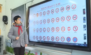 Nâng cao nhận thức về ATGT cho học sinh miền núi