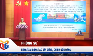 Nâng tầm công tác xây dựng, chỉnh đốn Đảng