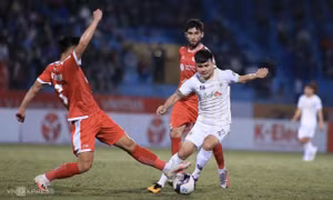 Hà Nội thắng trận cuối với Quang Hải ở V-League