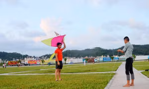 Lần đầu tổ chức Lễ hội thả diều Hạ Long