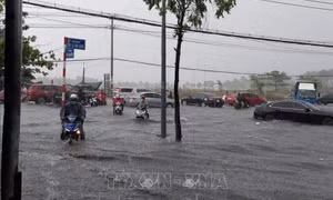Mưa dông, lốc, sét gây nhiều thiệt hại tại các địa phương