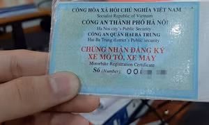 Công an cấp xã có thể cấp đăng ký xe máy