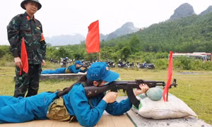 Ban CHQS TP Hạ Long: Huấn luyện giỏi, sẵn sàng chiến đấu cao