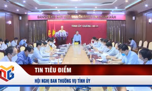 Hội nghị Ban thường vụ Tỉnh ủy