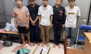 Bắt 5 đối tượng trong vụ đến nhà người yêu cũ đòi tiền rồi chém