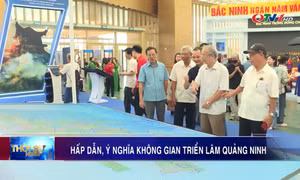 Hấp dẫn, ý nghĩa không gian triển lãm Quảng Ninh