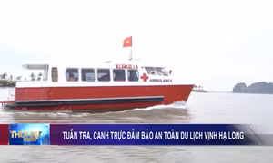Tuần tra, canh trực đảm bảo an toàn du lịch vịnh Hạ Long