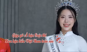 Gặp gỡ Á hậu Cuộc thi hoa hậu biển Việt Nam toàn cầu