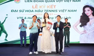 Hoa hậu H’Hen Niê, Lương Thùy Linh làm đại sứ quần vợt Việt Nam