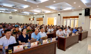 Quảng Hà: Sơ kết 1 năm thực hiện mô hình chính quyền địa phương 2 cấp