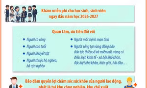 Tổ chức khám sức khỏe định kỳ, khám sàng lọc miễn phí cho người dân