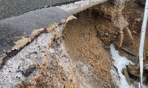 Hải Sơn: Mưa lớn gây ngập lụt, sạt lở nhiều khu vực