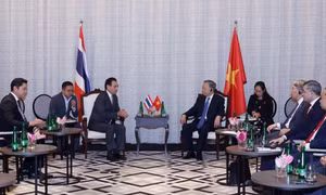 Tổng Bí thư, Chủ tịch nước Tô Lâm tiếp lãnh đạo một số tập đoàn tại Thái Lan