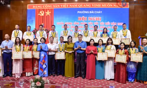 Ra mắt 5 công đoàn cơ sở mới tại phường Bãi Cháy