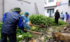 Phường Cẩm Phả: Chủ động “4 tại chỗ” trong phòng chống mưa bão