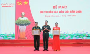 Binh đoàn 19 tổ chức hội thi Báo cáo viên giỏi năm 2026