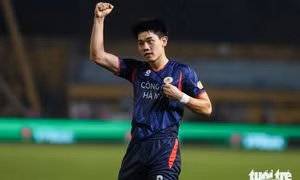 Đình Bắc ghi bàn 5 trận liên tiếp ở V-League