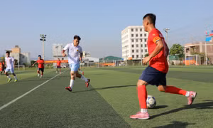 Quảng Ninh hòa Sơn La ở lượt trận thứ 3 bảng A