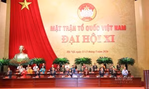 Đại hội đại biểu toàn quốc MTTQ Việt Nam lần thứ XI khai mạc sáng 12.5 tại Hà Nội