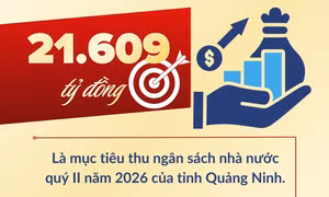 21.609 tỷ đồng - là mục tiêu thu ngân sách nhà nước quý II năm 2026 của tỉnh Quảng Ninh