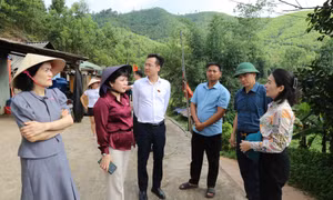 Đoàn ĐBQH tỉnh khảo sát việc thực hiện chính sách đất đai tại xã Điền Xá và Hải Lạng
