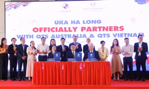 Ký kết hợp tác triển khai chương trình UKA IBD tại Trường UK Academy Hạ Long