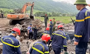 Thanh Hóa: Tìm thấy 2 nạn nhân còn lại trong vụ sạt lở đá xảy ra chiều tối ngày 20/5 
