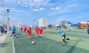 Khởi tranh Vòng bảng môn bóng đá Hội thao Công an nhân dân 