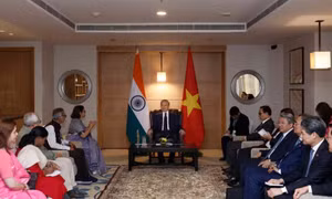 Tổng Bí thư, Chủ tịch nước Tô Lâm tiếp lãnh đạo Hội Hữu nghị Ấn Độ-Việt Nam
