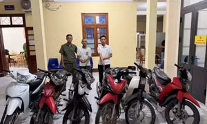 Bắt 2 đối tượng gây ra 23 vụ trộm cắp xe máy ở Quảng Trị