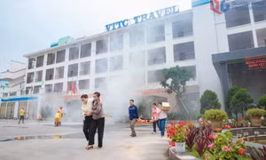 Lợi ích kép từ hoạt động thực tập chữa cháy, cứu nạn, cứu hộ